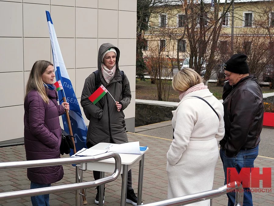 Определены места для проведения предвыборной агитации в Минске